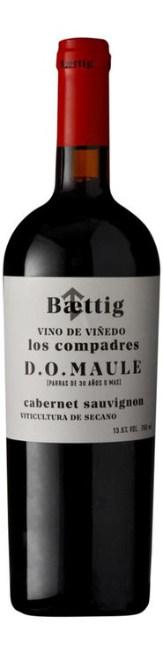 Rótulo Baettig Vino de Viñedo Los Compadres Cabernet Sauvignon