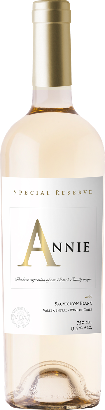 Rótulo Annie Special Reserve Sauvignon Blanc