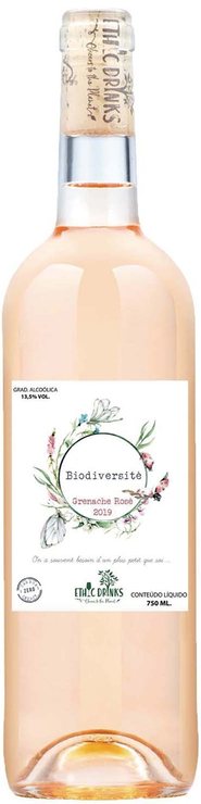 Rótulo Biodiversité Rosé Grenache