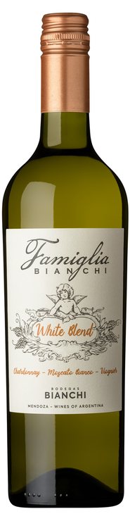 Rótulo Famiglia Bianchi White Blend Chardonnay Moscato Bianco Viognier