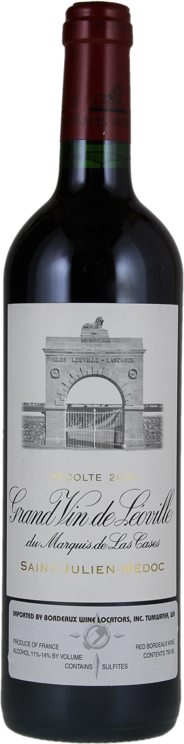 Rótulo Grand vin de Léoville du Marquis de Las Cases