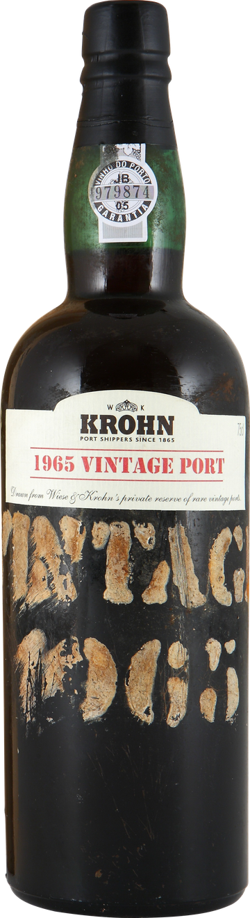 Rótulo Krohn Porto Vintage