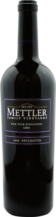 Rótulo Mettler Family Vineyards Old Vine Zinfandel Lodi Epicenter