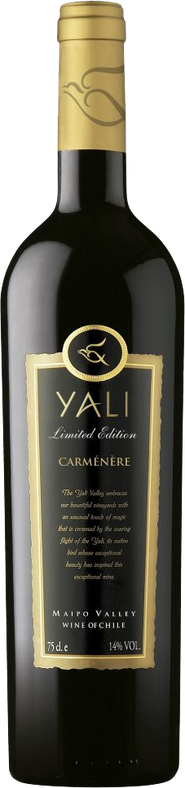 Rótulo Yali Limited Edition Carménère 
