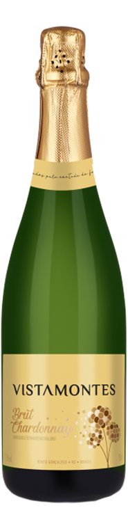 Rótulo Vistamontes Chardonnay Brut