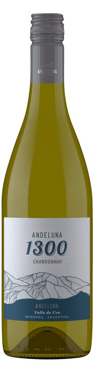 Rótulo Andeluna 1300 Chardonnay