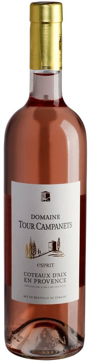 Rótulo Domaine Tour Campanets Esprit Rosé