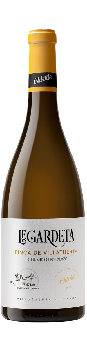 Rótulo Legardeta Finca de Villatuerta Chardonnay