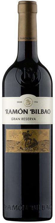 Rótulo Ramón Bilbao Gran Reserva