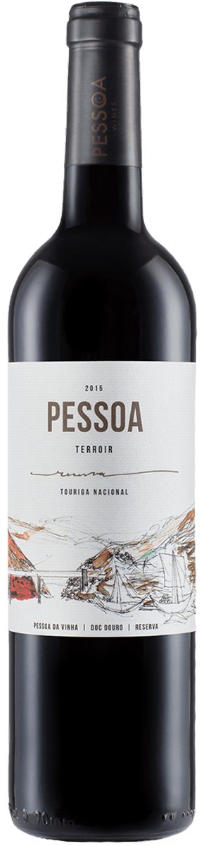Rótulo Pessoa Wines Terroir Reserva Touriga Nacional