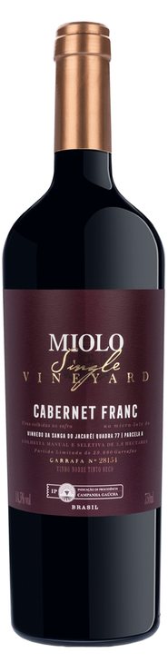 Rótulo Miolo Single Vineyard Cabernet Franc 