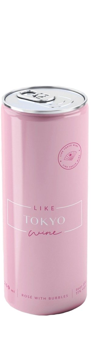 Rótulo Like Wine Tokyo Brut Rosé 