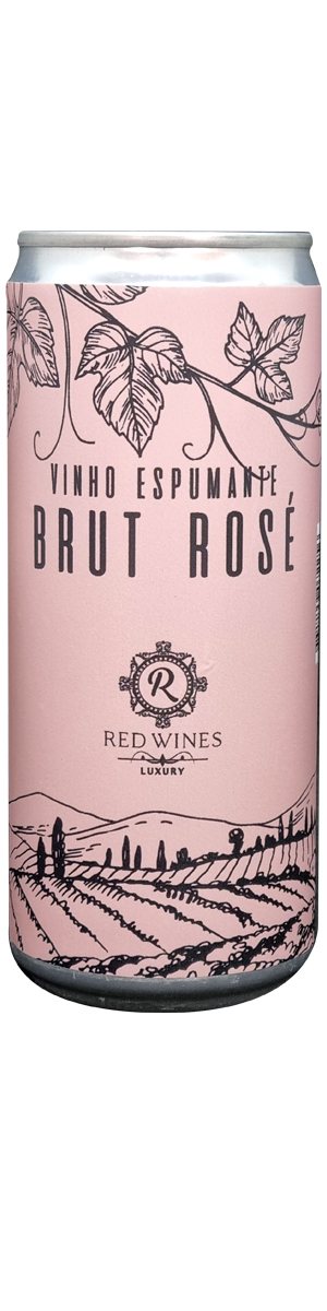 Rótulo Red Wines Luxury Brut Rosé 