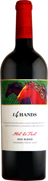 Rótulo 14 Hands Hot to Trot Red Blend 