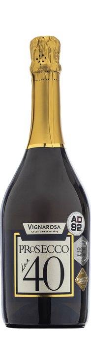 Rótulo Vignarosa 40 Prosecco Extra Dry