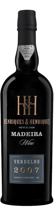 Rótulo Henriques & Henriques Single Vineyard Quinta Grande Single Harvest Verdelho