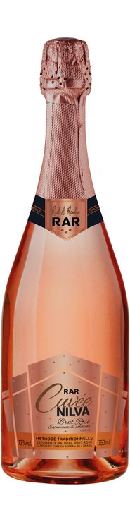 Rótulo RAR Cuvée Nilva Brut Rosé