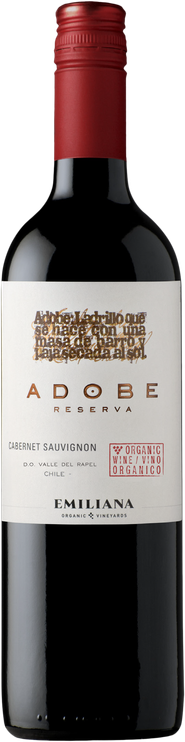Rótulo Adobe Reserva Caberrnet Sauvignon