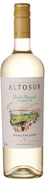 Rótulo Altosur Reserve Dulce Natural
