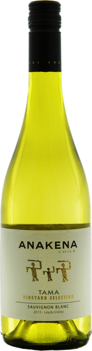 Rótulo Anakena Tama Vineyard Selection Sauvignon Blanc