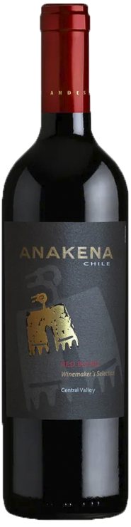 Rótulo Anakena Winemakers Selection Red Blend