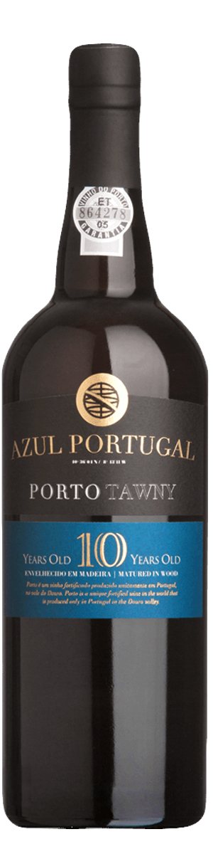 Rótulo Azul Portugal 10 Years Old Porto Tawny