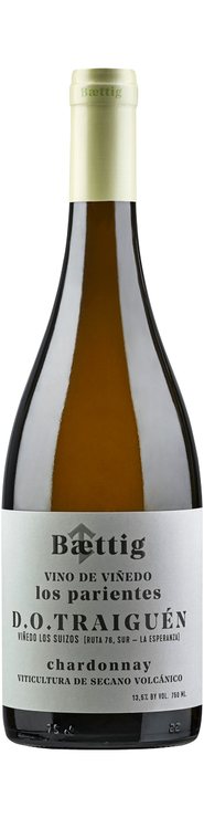Rótulo Baettig Vino de Viñedo Los Parientes Chardonnay