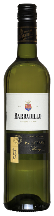 Rótulo Barbadillo Pale Cream Sherry