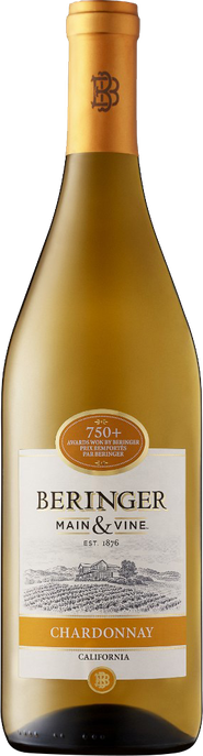 Rótulo Beringer Main & Vine Chardonnay