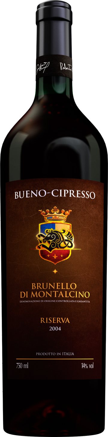 Rótulo Bueno-Cipresso Brunello Di Montalcino Riserva