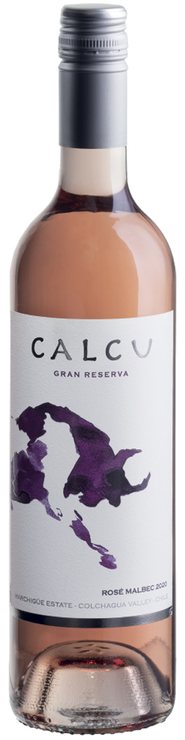 Rótulo Calcu Gran Reserva Rosé Malbec