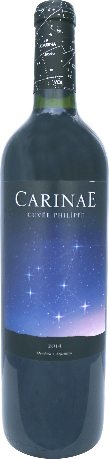 Rótulo CarinaE Cuvée Philippe