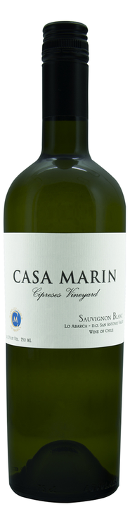 Rótulo Casa Marin Cipreses Vineyard Sauvignon Blanc 