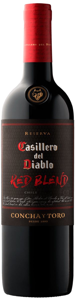 Rótulo Casillero del Diablo Reserva Red Blend