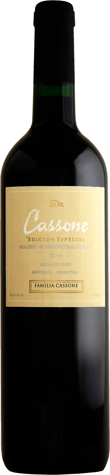 Rótulo Cassone Edición Especial Malbec-Cabernet Sauvignon 