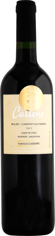 Rótulo Cassone Edición Especial Malbec Cabernet Sauvignon 