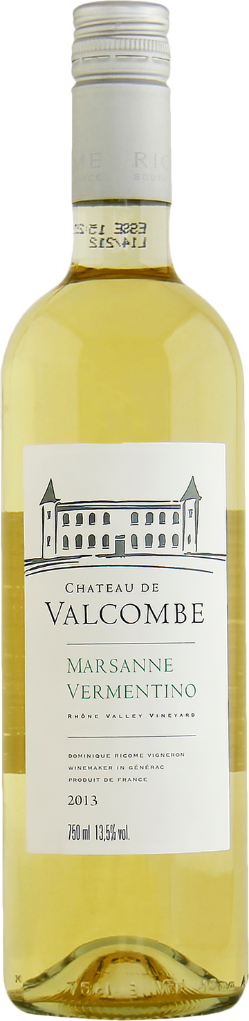 Rótulo Château de Valcombe Fruit Blanc