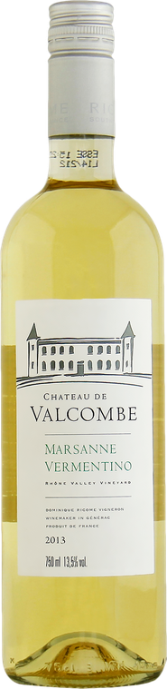 Rótulo Château de Valcombe Fruit Blanc