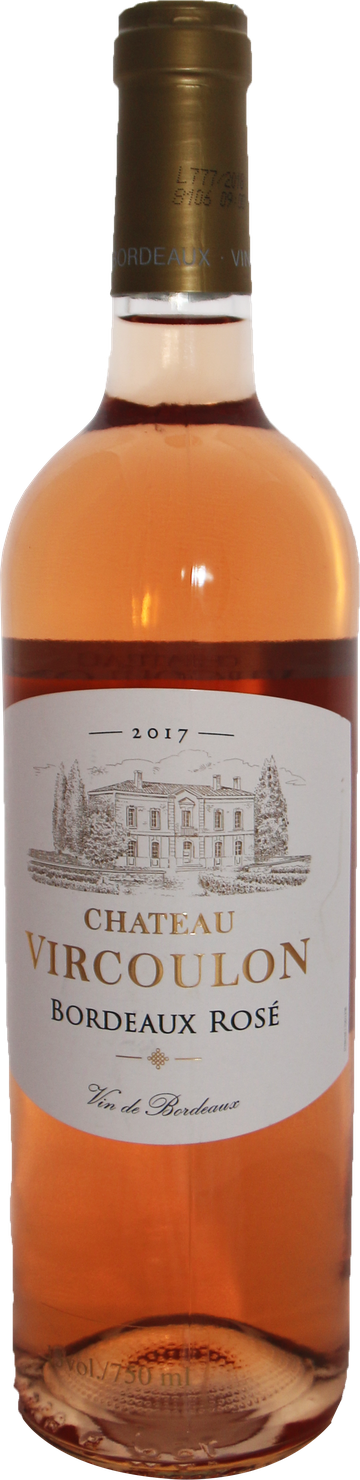Rótulo Château Vircoulon Rosé