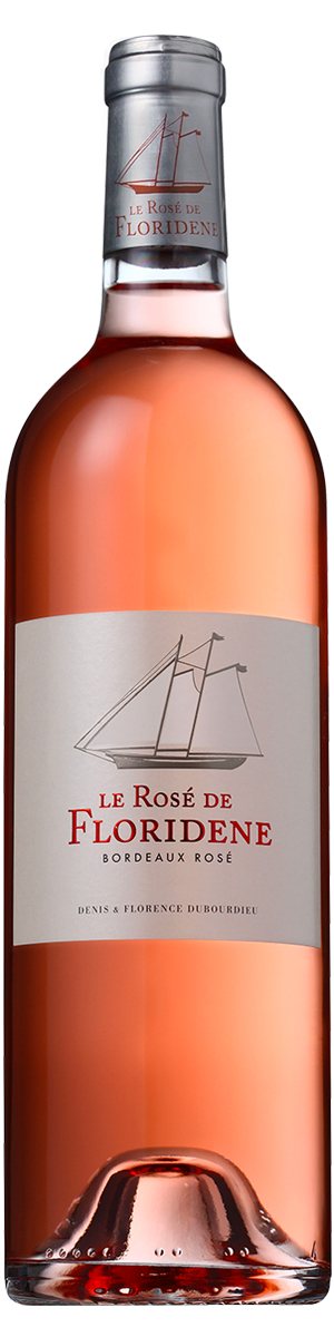 Rótulo Clos Floridène Le Rosé de Floridène
