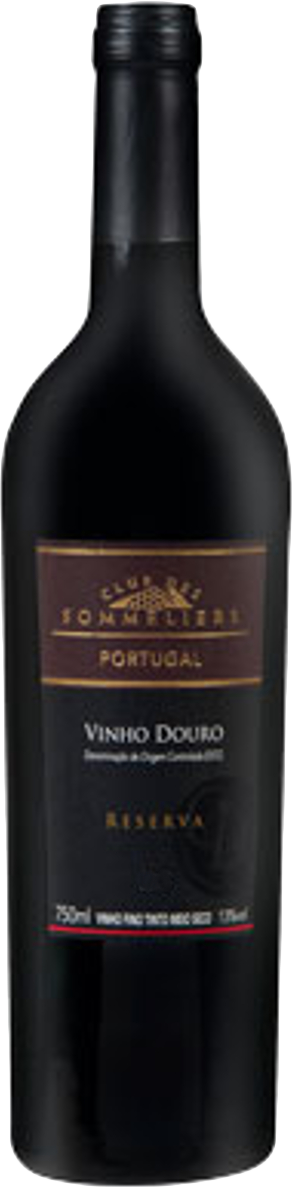 Rótulo Club des Sommeliers Reserva Vinho Douro