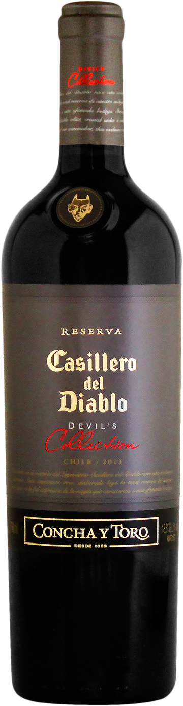 Rótulo Casillero del Diablo Devil's Collection Red