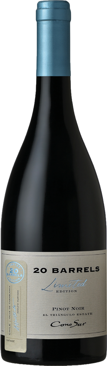 Rótulo Cono Sur 20 Barrels Limited Edition Pinot Noir