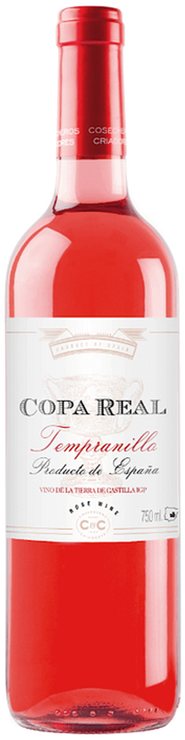 Rótulo Copa Real Tempranillo Rosé