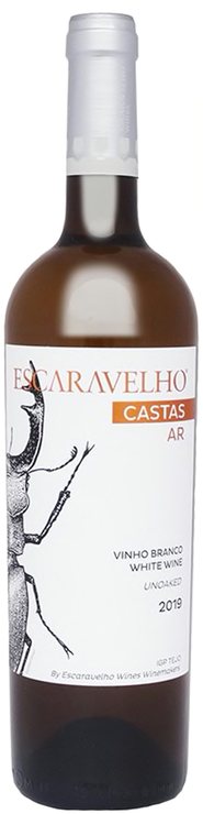 Rótulo Escaravelho Wines AR Arinto