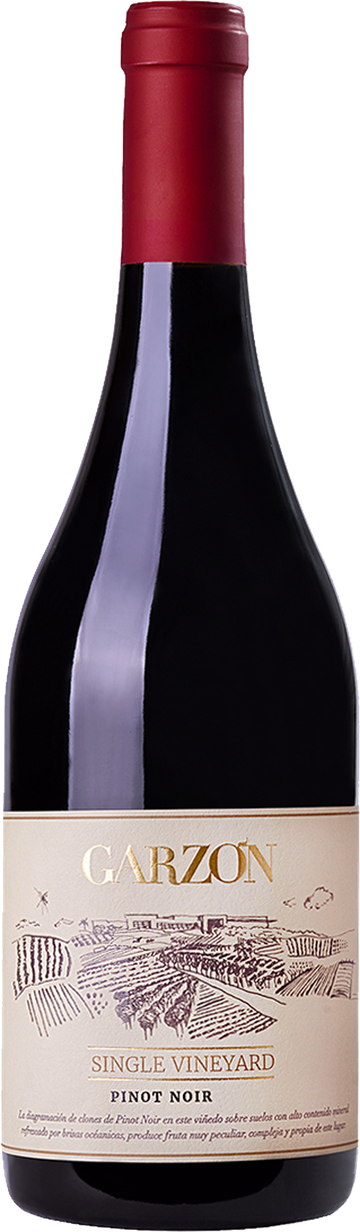 Rótulo Garzón Single Vineyard Pinot Noir
