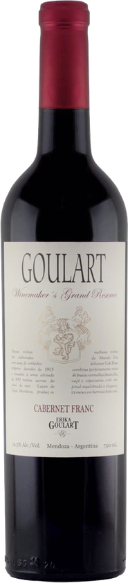 Rótulo Goulart Winemaker's Grand Reserve Cabernet Franc