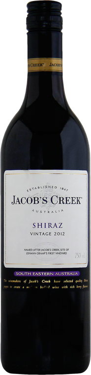 Rótulo Jacob's Creek Shiraz