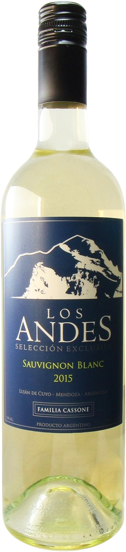 Rótulo Los Andes Selección Exclusiva Sauvignon Blanc