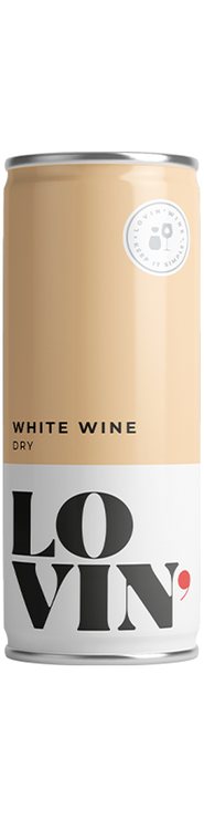 Rótulo Lovin' White Wine Dry